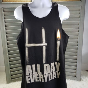 MENS Herban Hi All Day Everyday TANK TOP Large